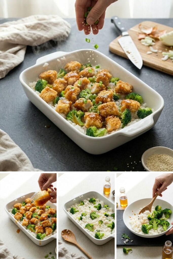 Trader Joe's Orange Chicken Casserole Recipe