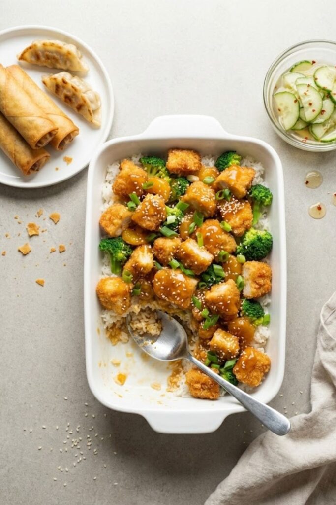Trader Joe's Orange Chicken Casserole Recipe