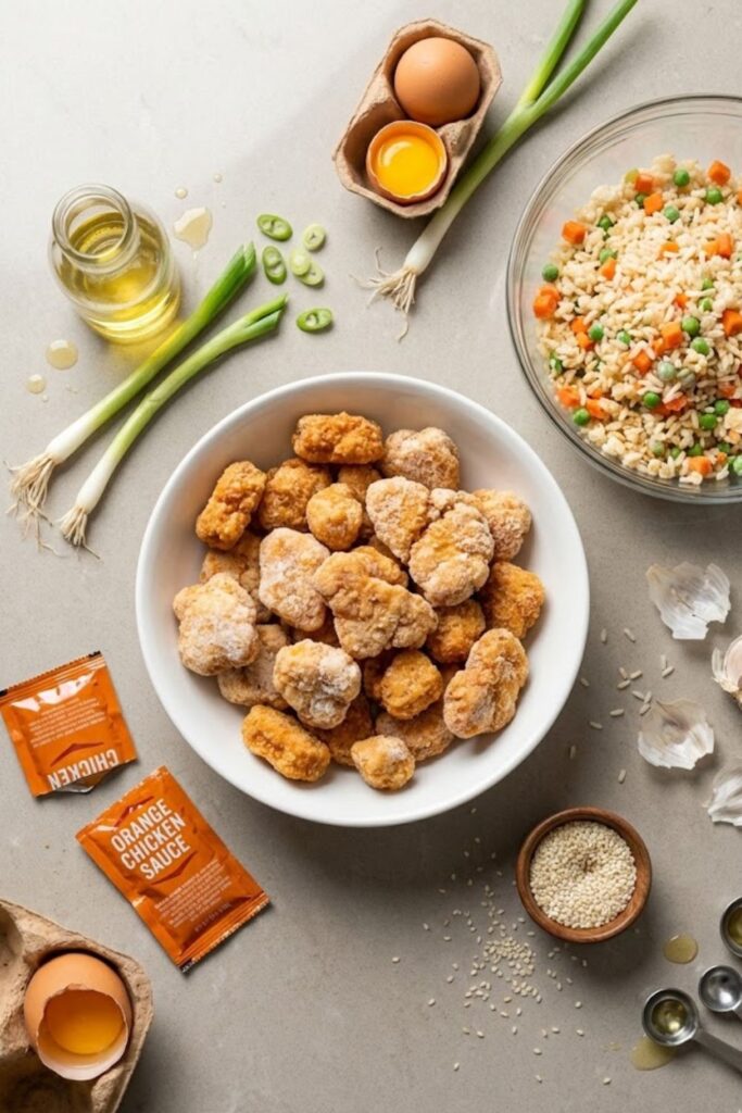 Trader Joes Orange Chicken Fried Rice