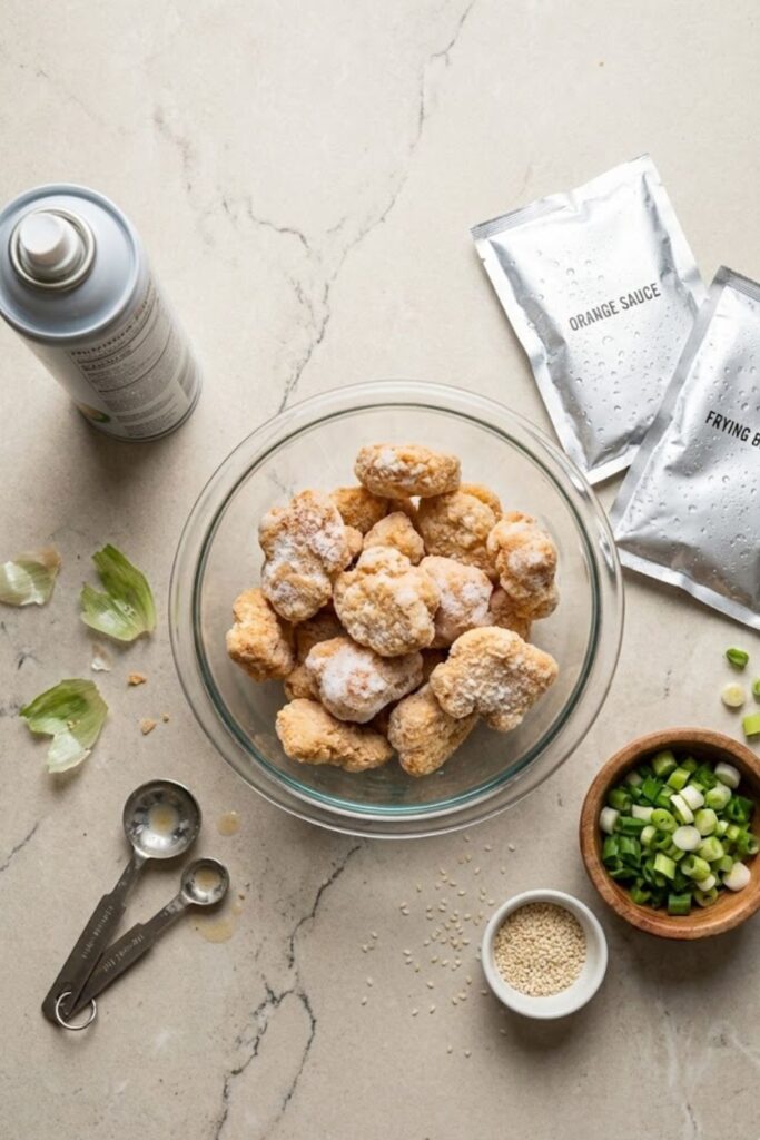 Trader Joe's Orange Chicken in Air Fryer Recipe