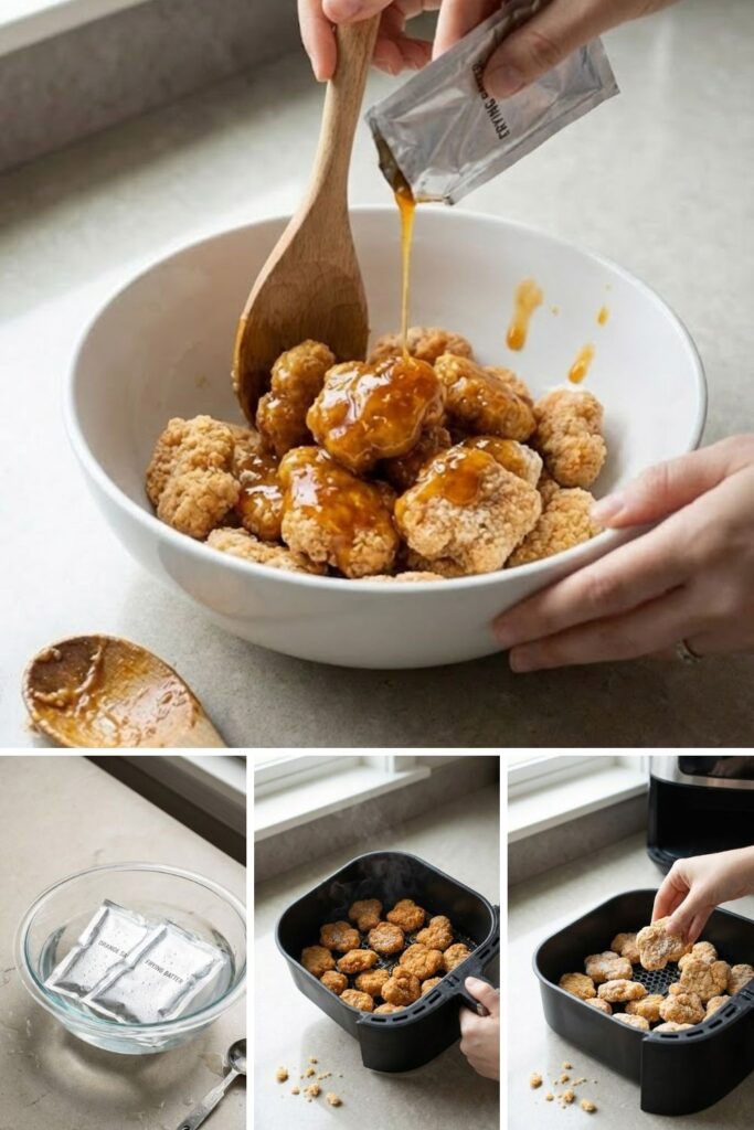 Trader Joe's Orange Chicken in Air Fryer Recipe