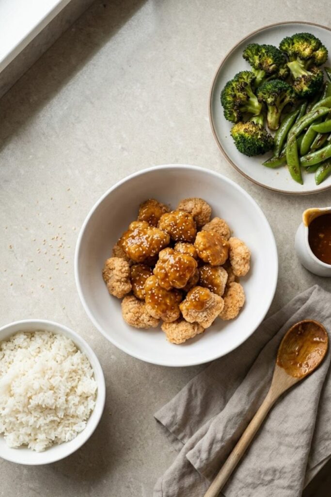 Trader Joe's Orange Chicken in Air Fryer Recipe