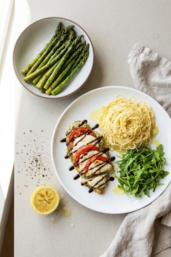 Trader Joe's Pesto Chicken Breast with Tomato and Cheese Recipe