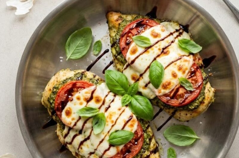 Trader Joes Pesto Chicken Breast With Tomato And Cheese