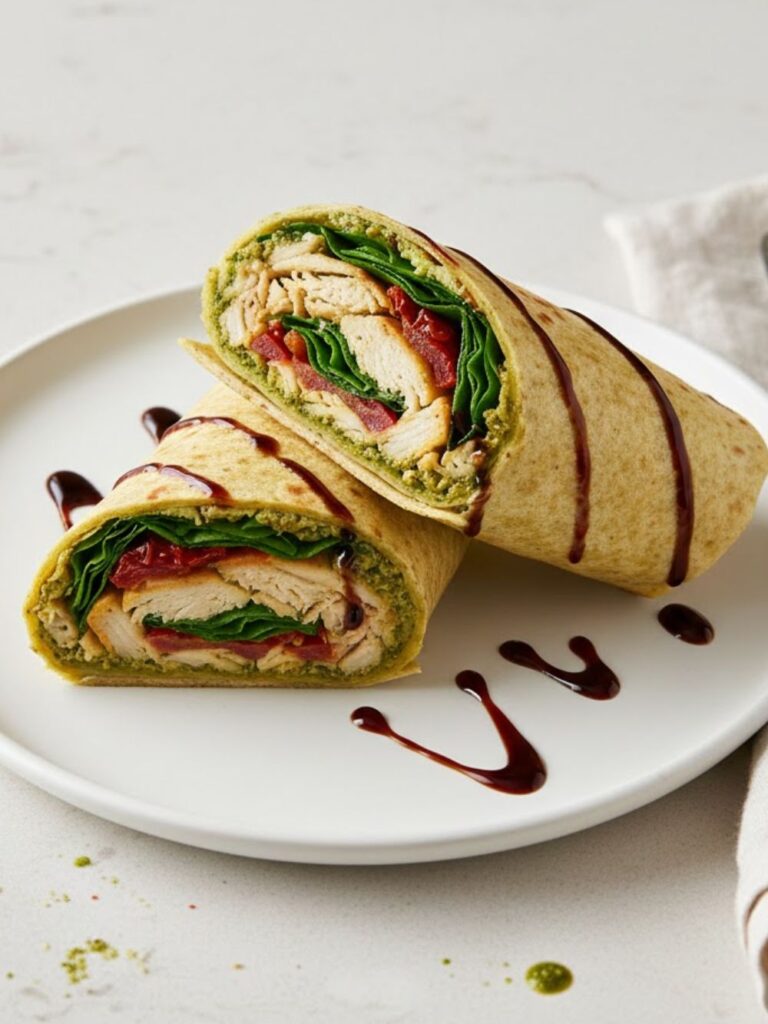 Trader Joes Pesto Chicken Wrap Recipe
