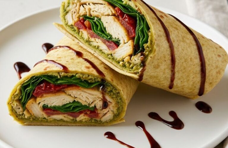Trader Joes Pesto Chicken Wrap Recipe