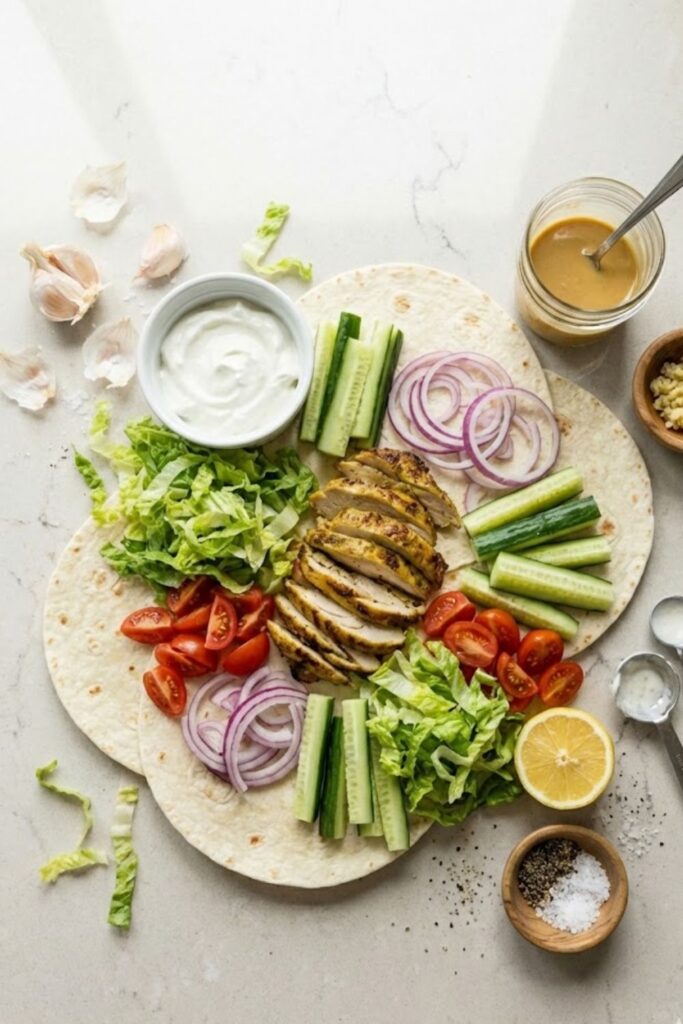 Trader Joes Shawarma Chicken Wrap Recipe