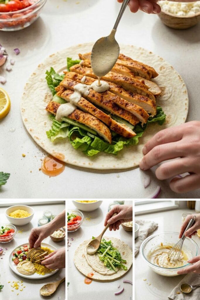 Trader Joes Shawarma Chicken Wrap Recipe