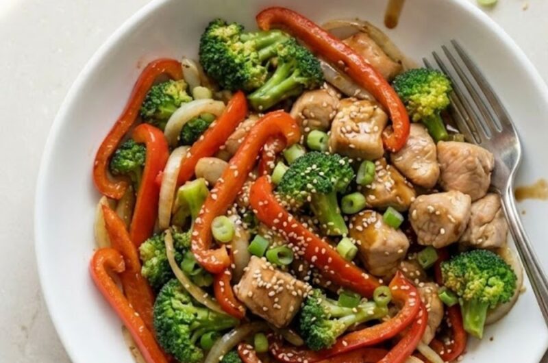 Trader Joes Soyaki Chicken Stir Fry
