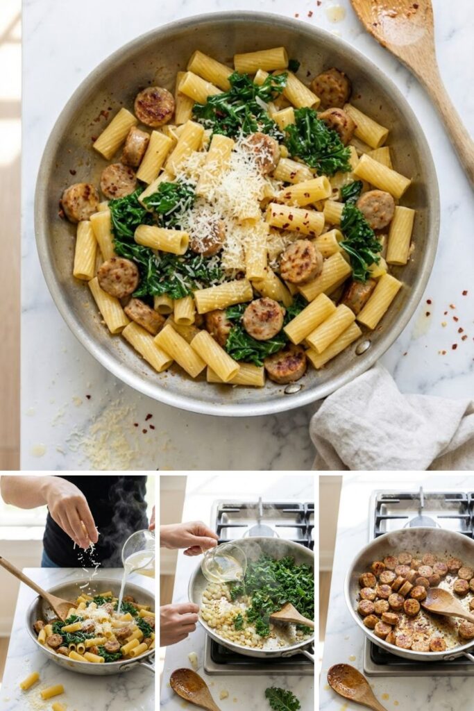 Trader Joe's Spicy Italian Chicken Sausage Pasta