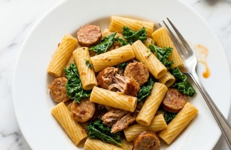 Trader Joe's Spicy Italian Chicken Sausage Pasta