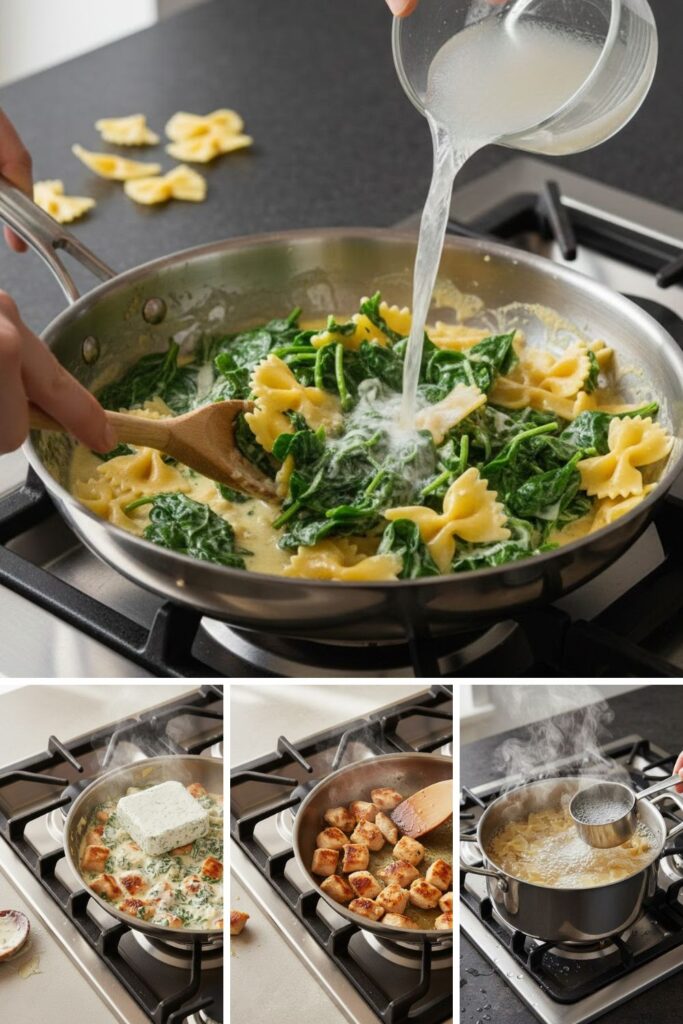 Trader Joes Spinach Artichoke Chicken Pasta Recipe