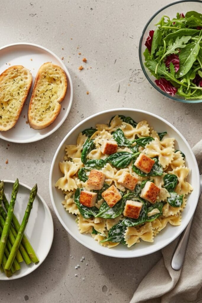Trader Joes Spinach Artichoke Chicken Pasta Recipe