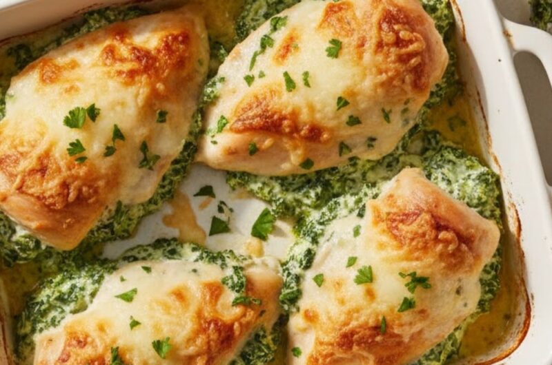 Trader Joes Spinach Dip Chicken