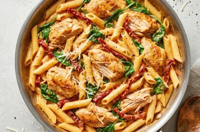 Trader Joes Sun Dried Tomato Chicken Pasta