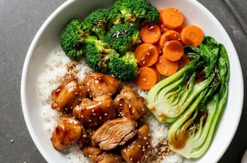 Trader Joes Teriyaki Chicken Bowl