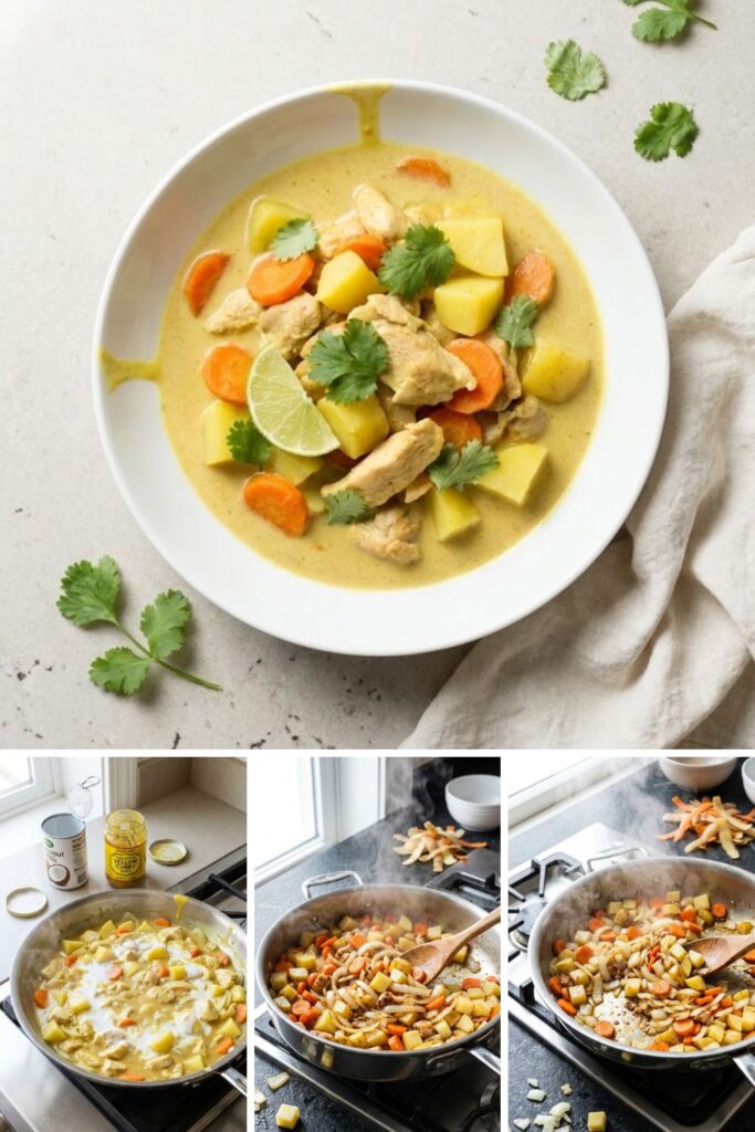 Trader Joe's Yellow Curry Chicken With Coconut Milk Recipe