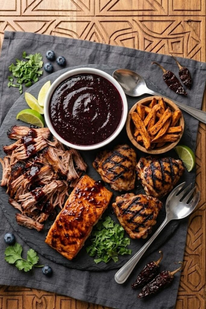 Blueberry Chipotle BBQ Sauce Recipe