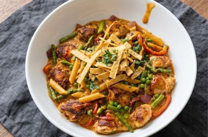 Copycat Cheesecake Factory Chipotle Chicken Pasta Recipe