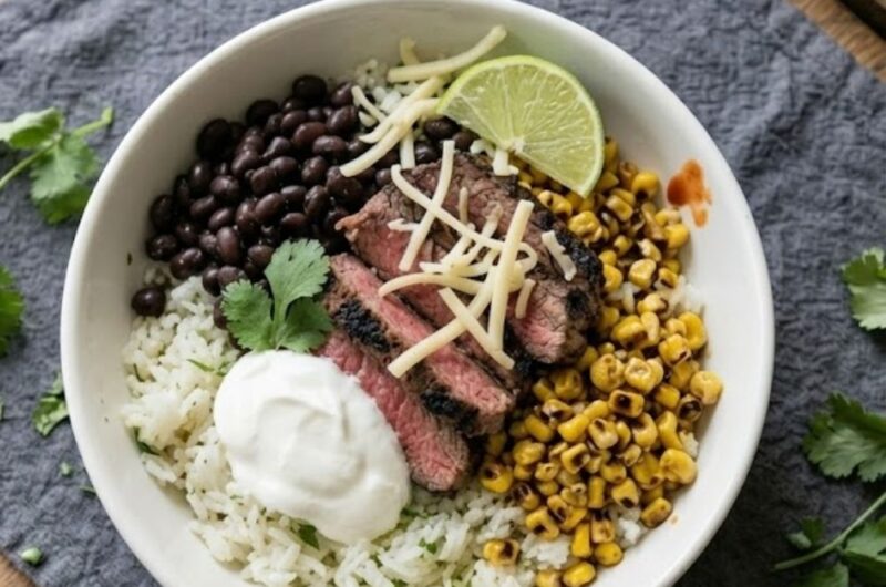 Copycat Chipotle Beef Bowl Recipe
