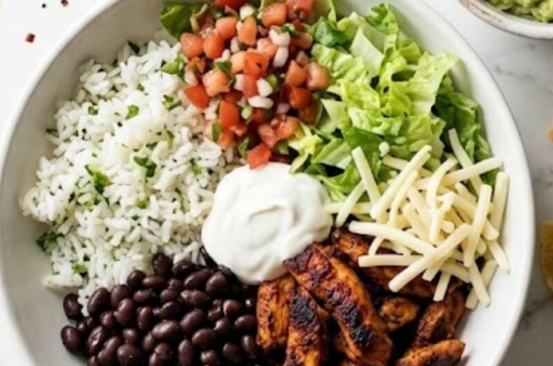 Copycat Chipotle Burrito Bowl Recipe