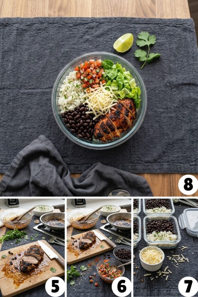 Chipotle Chicken Bowl Meal Prep Recipe