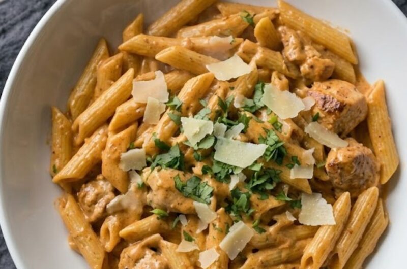 Creamy Chipotle Chicken Pasta Recipe