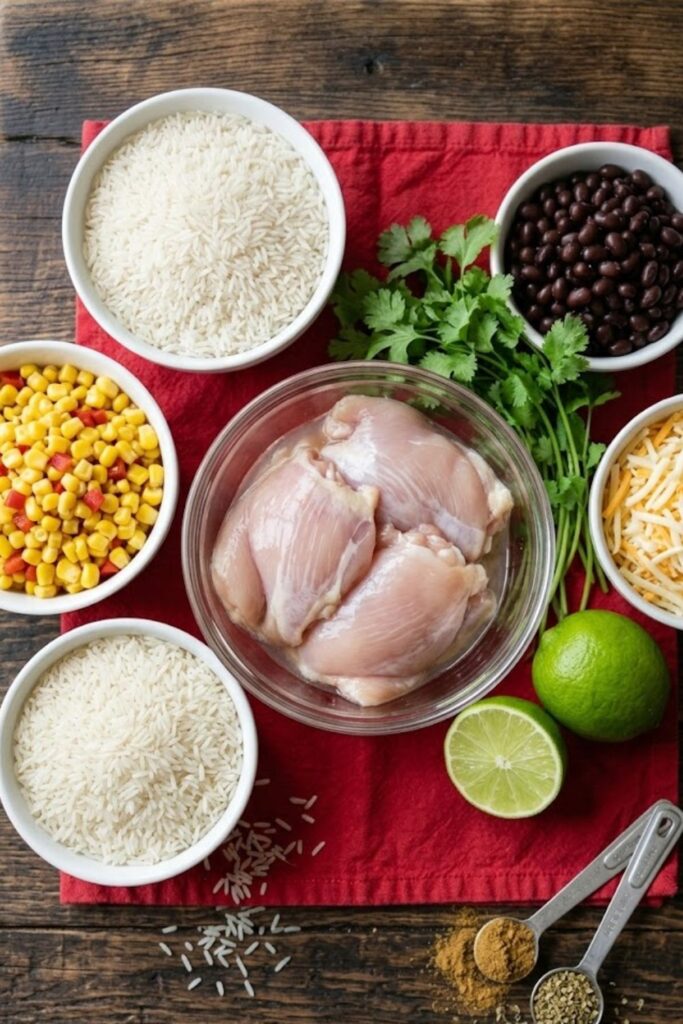 Chipotle Lime Chicken Bowl Recipe