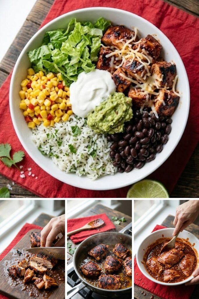 Chipotle Lime Chicken Bowl Recipe