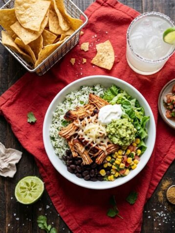 Chipotle Lime Chicken Bowl Recipe
