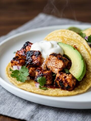 Chipotle Lime Chicken Tacos Recipe