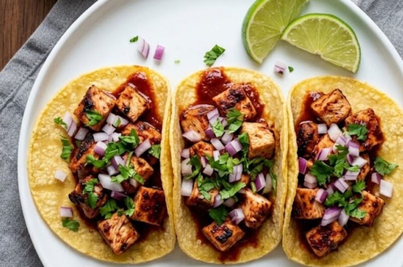 Chipotle Lime Chicken Tacos Recipe