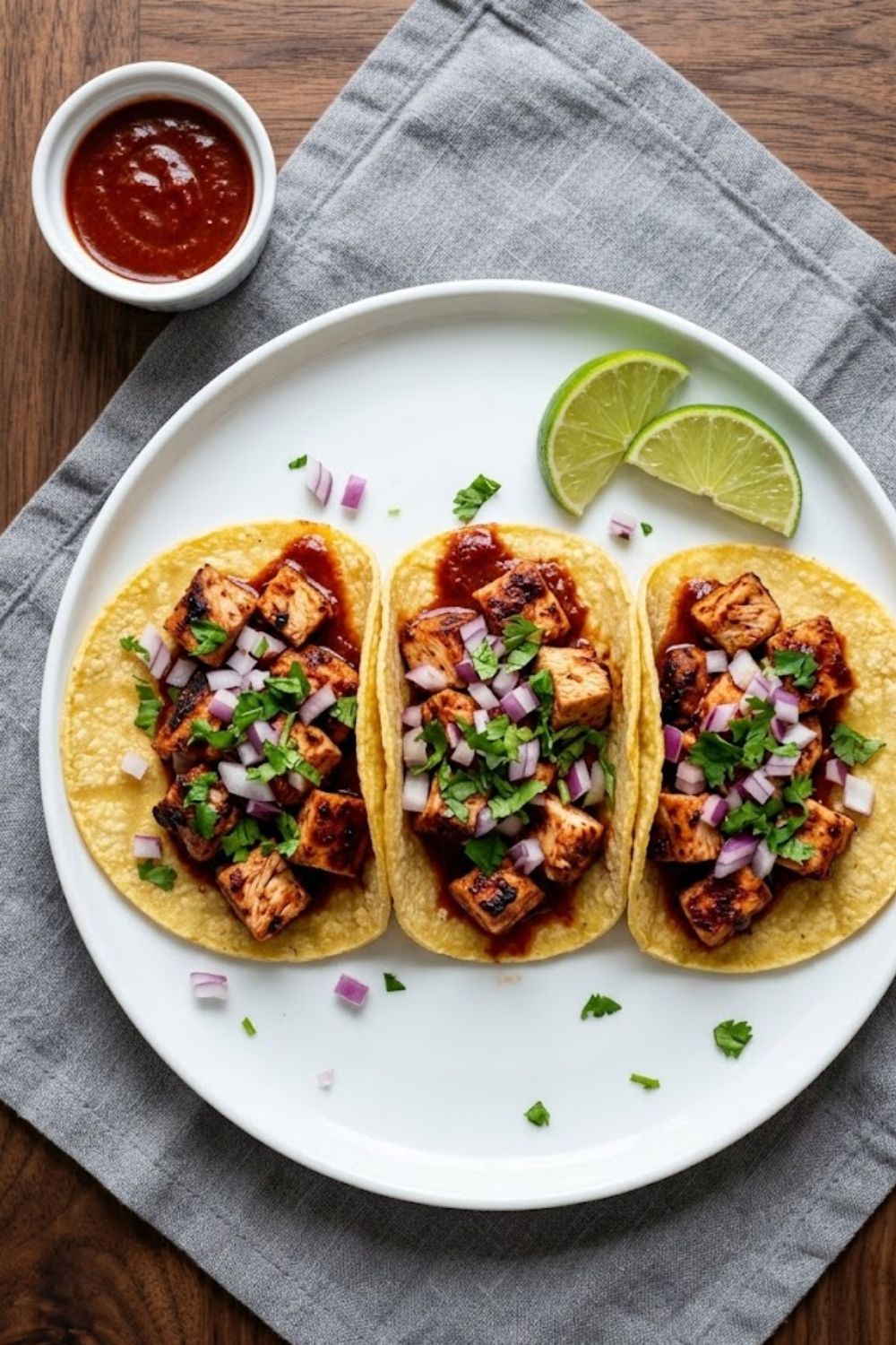 Chipotle Lime Chicken Tacos Recipe