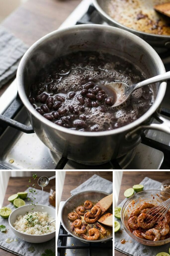 Chipotle Lime Shrimp Bowls Recipe