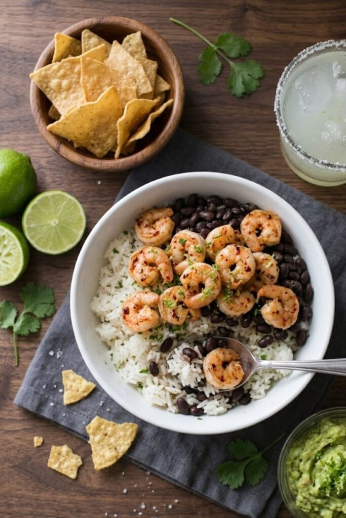 Chipotle Lime Shrimp Bowls Recipe