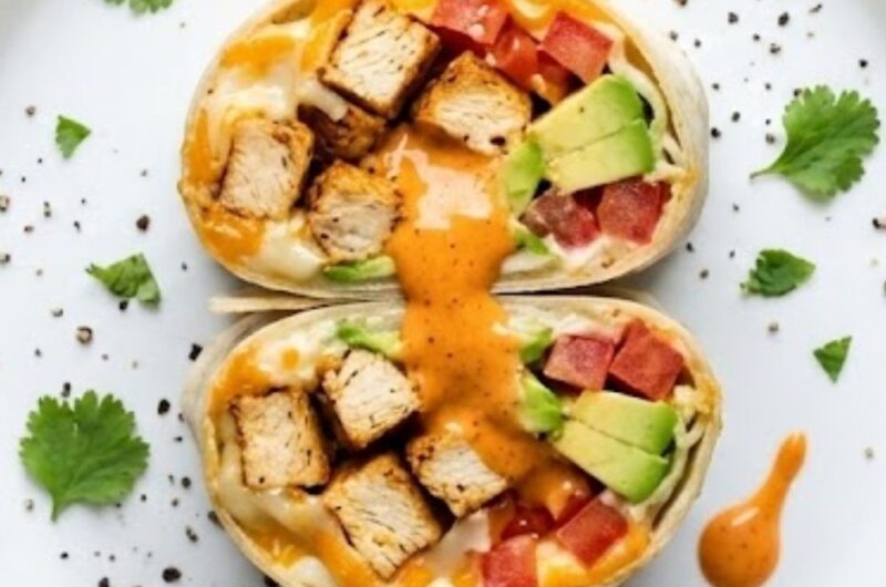 Chipotle Ranch Chicken Wrap Recipe