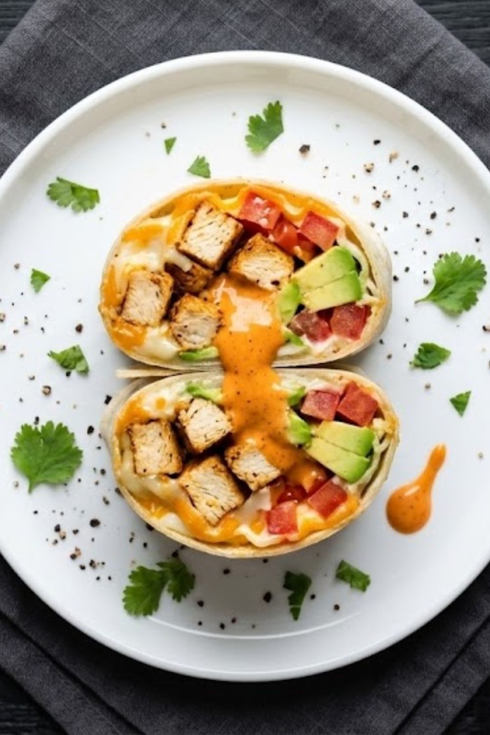 Chipotle Ranch Chicken Wrap Recipe