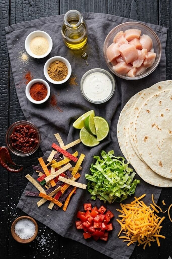 Chipotle Ranch Grilled Chicken Burrito Recipe