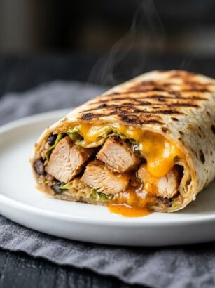 Chipotle Ranch Grilled Chicken Burrito Recipe