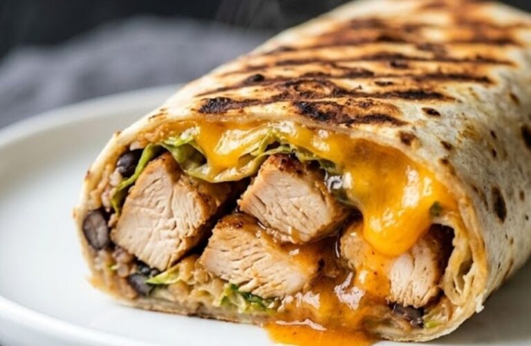 Chipotle Ranch Grilled Chicken Burrito Recipe