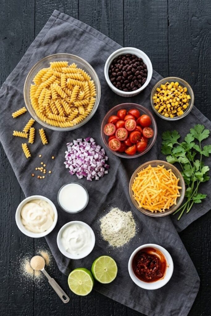 Chipotle Ranch Pasta Salad Recipe