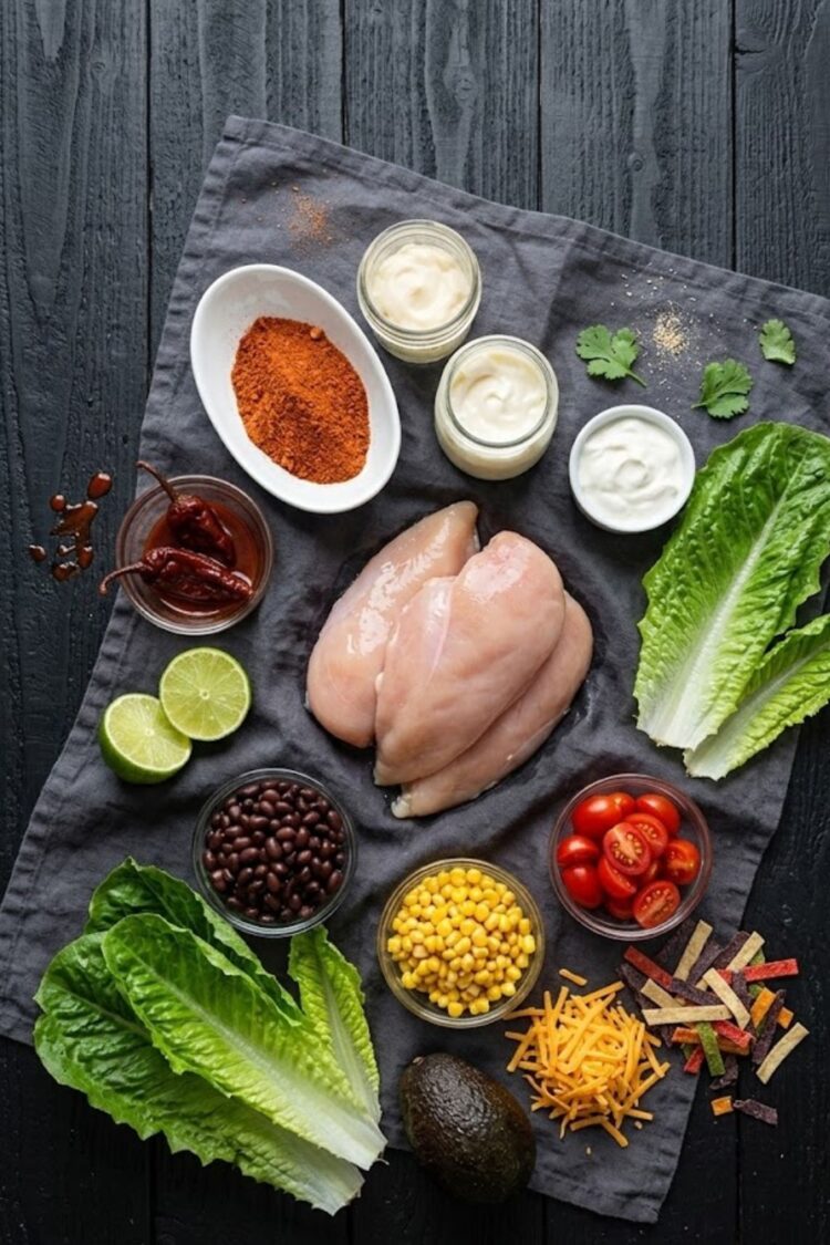 Creamy Chipotle Ranch Salad Recipe (Better Than The Kit)