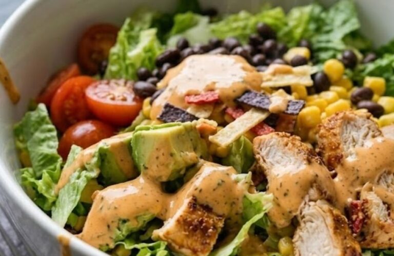 Chipotle Ranch Salad Recipe
