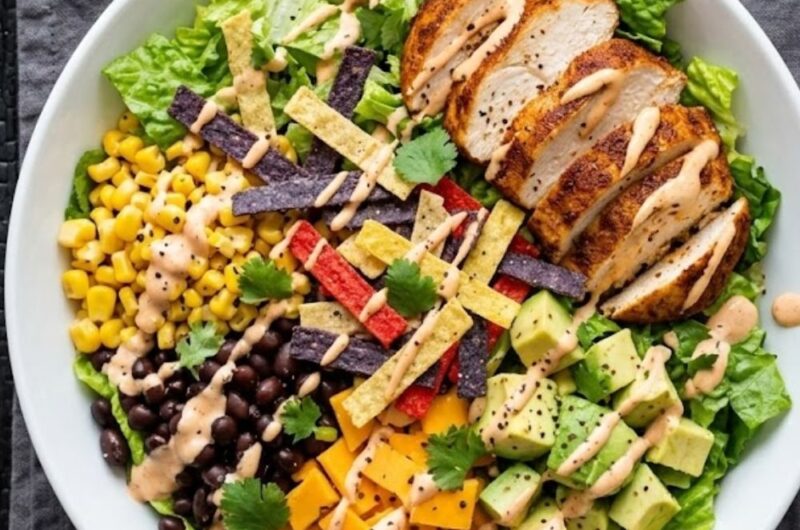 Chipotle Ranch Salad Recipe