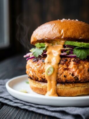 Chipotle Salmon Burgers Recipe