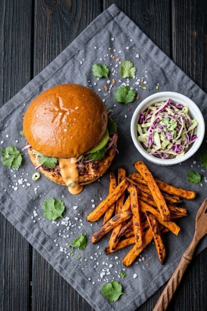 Chipotle Salmon Burgers Recipe