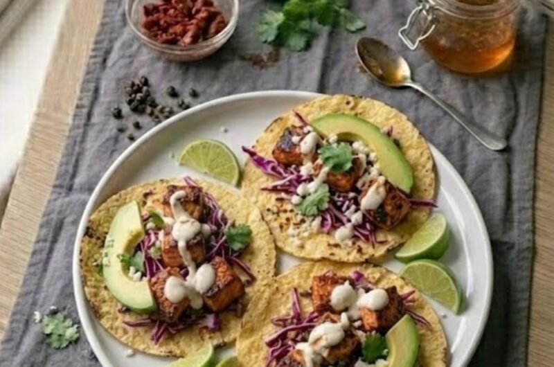 Chipotle Salmon Tacos Recipe
