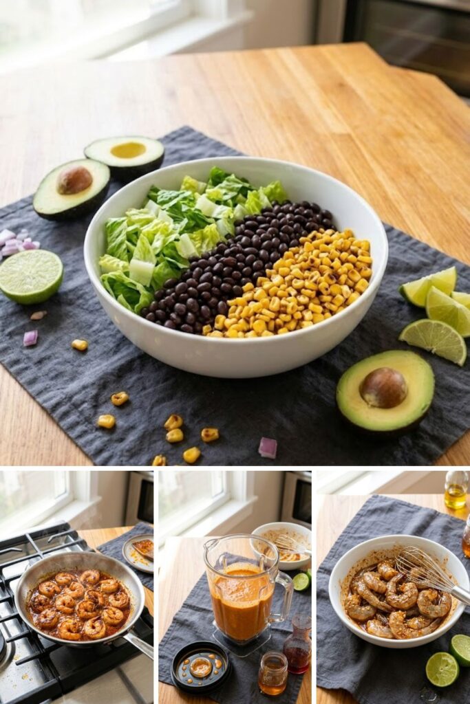 Chipotle Shrimp Salad Recipe