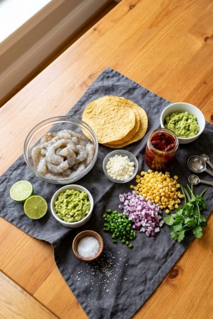 Chipotle Shrimp Tostadas Recipe