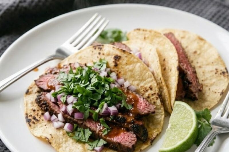 Chipotle Steak Tacos Recipe